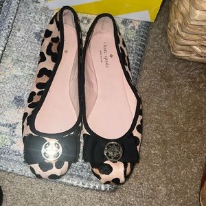 Kate Spade cheetah print flats